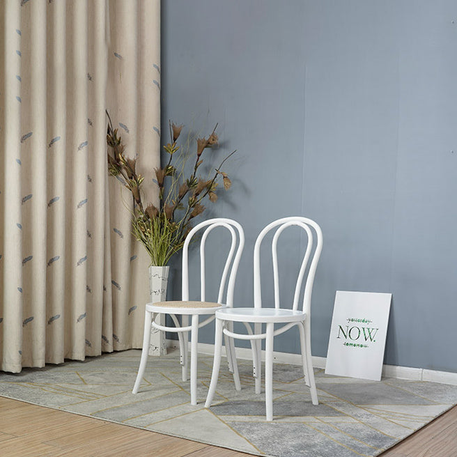 Bentwood Armless Side Dining Chairs Country Style Wood Dining Room Chair