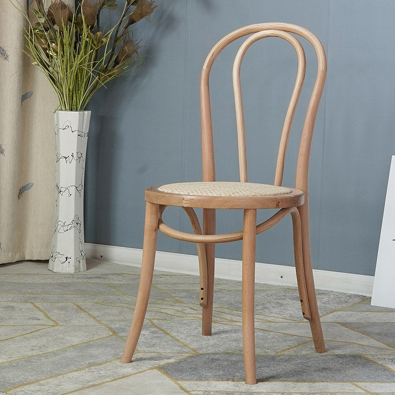 Bentwood Armless Side Dining Chairs Country Style Wood Dining Room Chair