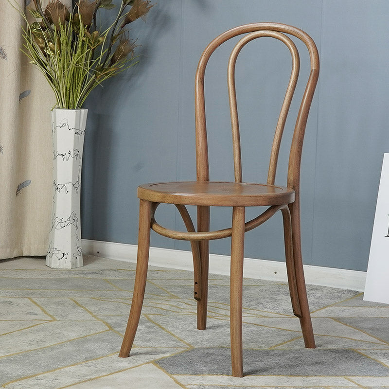 Bentwood Armless Side Dining Chairs Country Style Wood Dining Room Chair