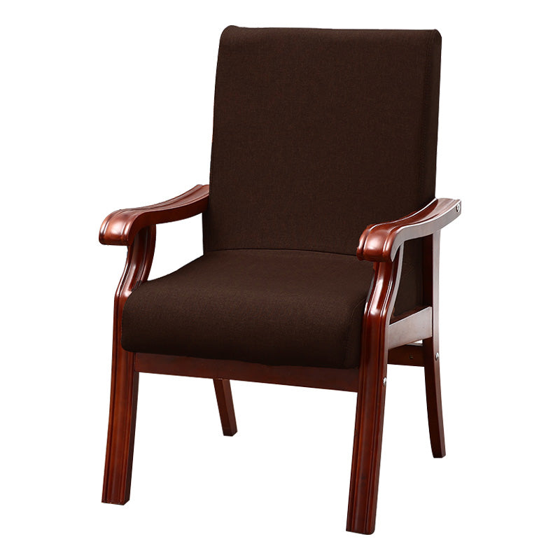 Chaise de salle à manger de cuisine de Style traditionnel, fauteuil de salle à manger à dossier solide pour un usage domestique