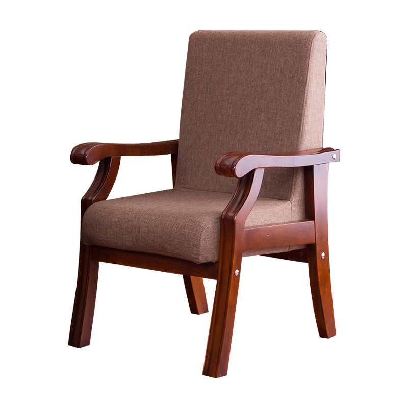 Chaise de salle à manger de cuisine de Style traditionnel, fauteuil de salle à manger à dossier solide pour un usage domestique