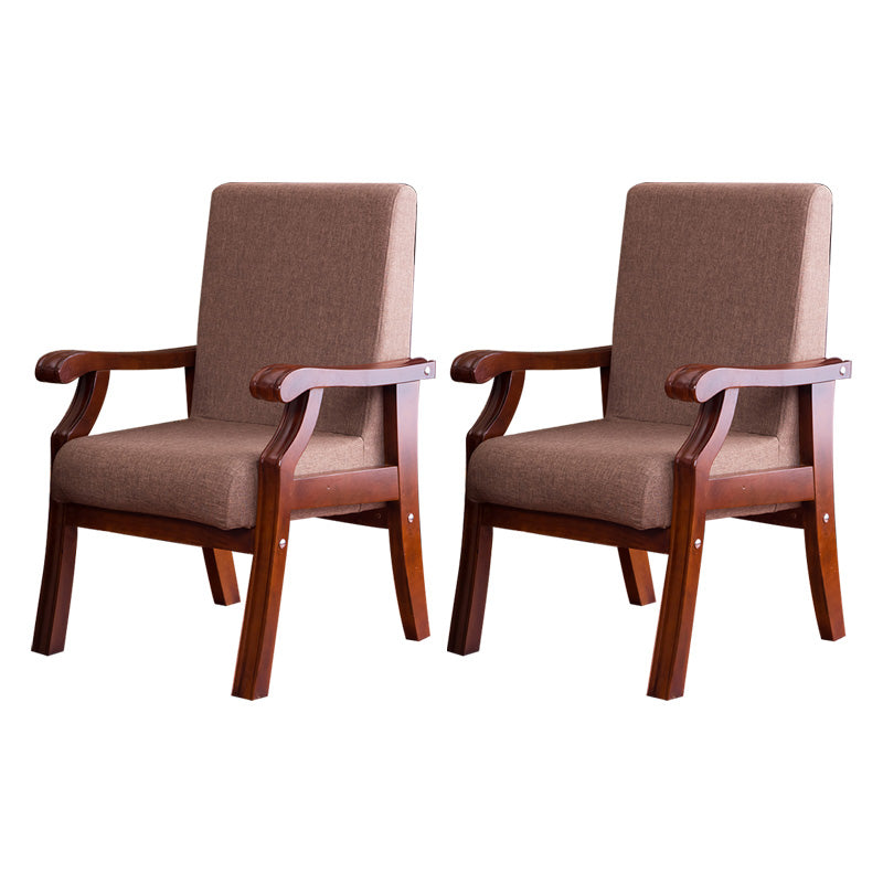 Chaise de salle à manger de cuisine de Style traditionnel, fauteuil de salle à manger à dossier solide pour un usage domestique
