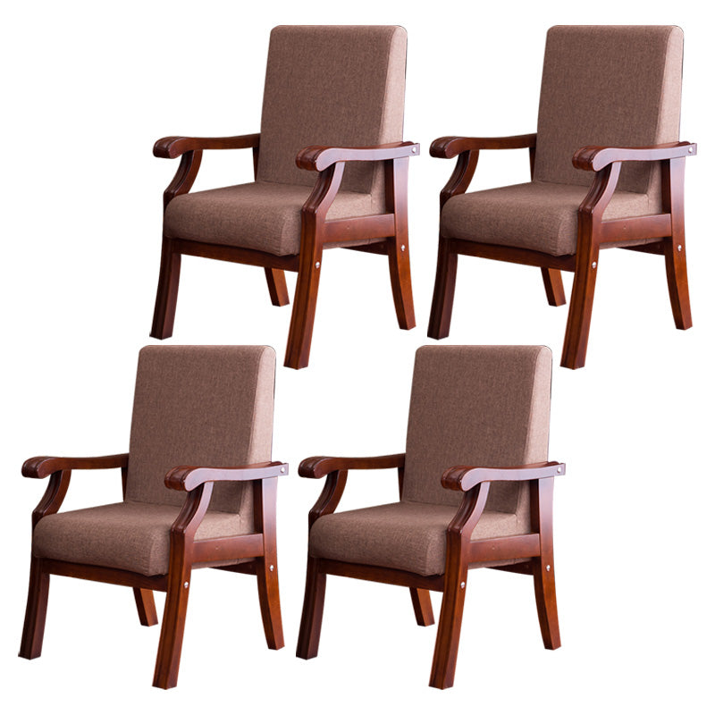 Chaise de salle à manger de cuisine de Style traditionnel, fauteuil de salle à manger à dossier solide pour un usage domestique