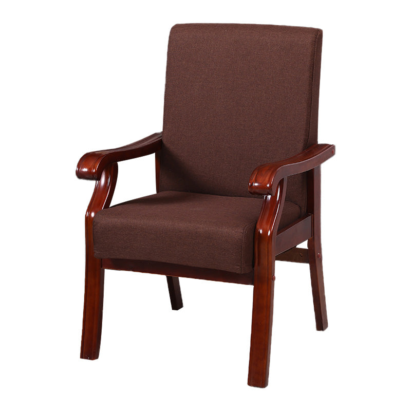 Chaise de salle à manger de cuisine de Style traditionnel, fauteuil de salle à manger à dossier solide pour un usage domestique