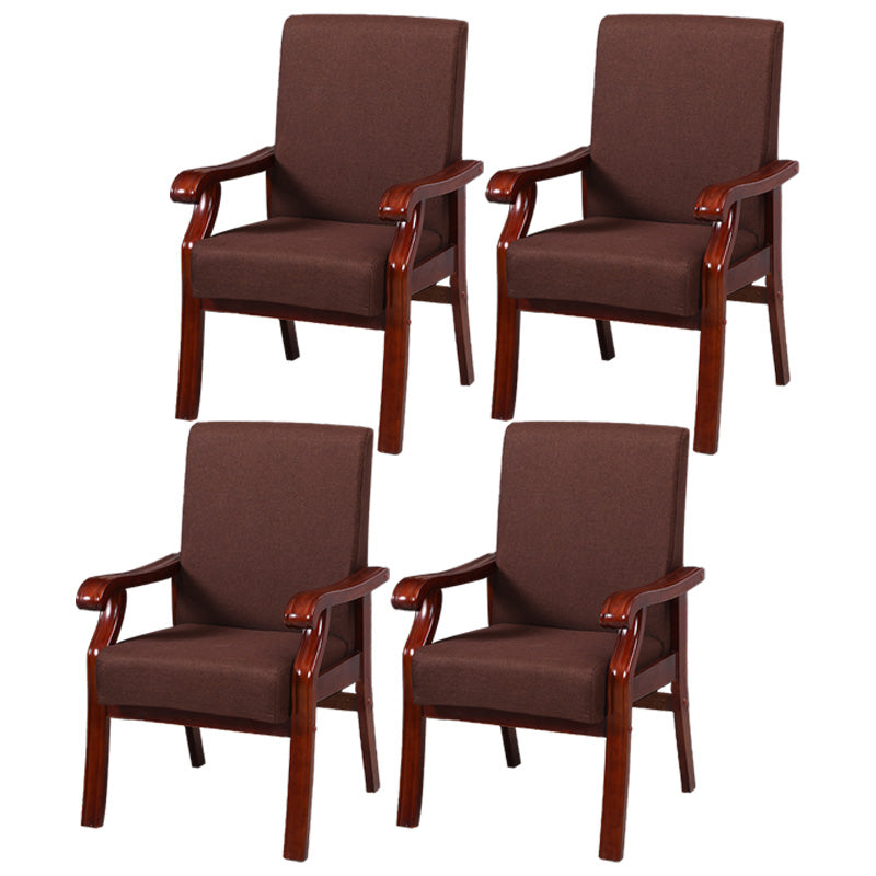 Chaise de salle à manger de cuisine de Style traditionnel, fauteuil de salle à manger à dossier solide pour un usage domestique