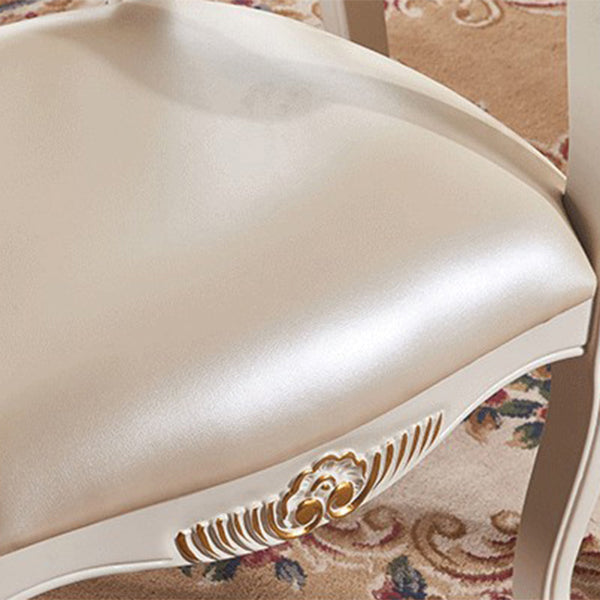 Fauteuil de salle à manger rembourré de style européen, chaise de salle à manger ouverte pour restaurant