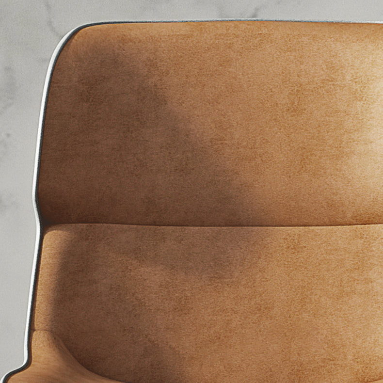 Chaises sans bras contemporaines en métal pour salle à manger, chaise latérale à oreilles pour usage domestique