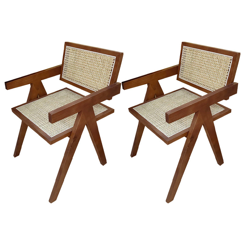 Chaise de salle à manger de style contemporain Solide Solid Wabel