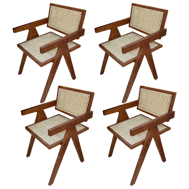 Chaise de salle à manger de style contemporain Solide Solid Wabel