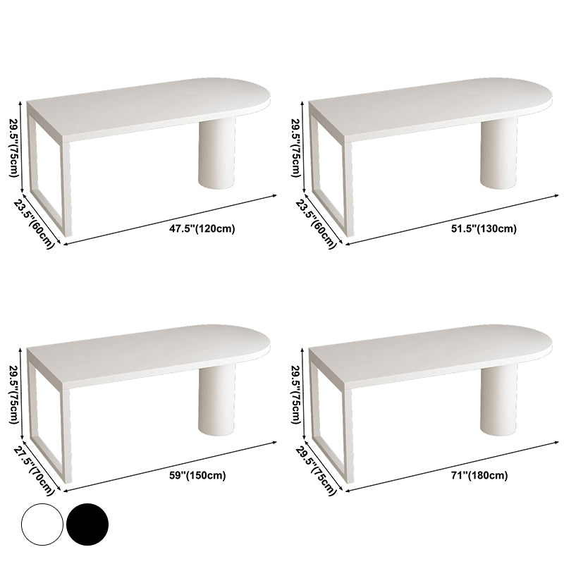 Metall moderne freie Form eines Esstischs fester Holz Tisch für Esszimmer und Küche