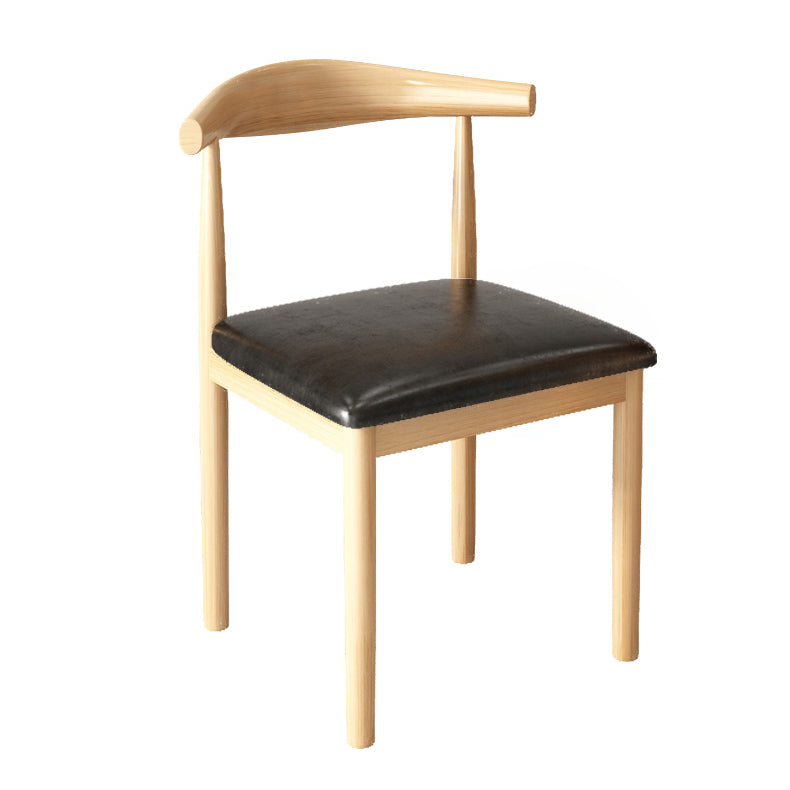 Contemporary Style Metal Chair Kitchen Dining Room Open Back Side Chairs