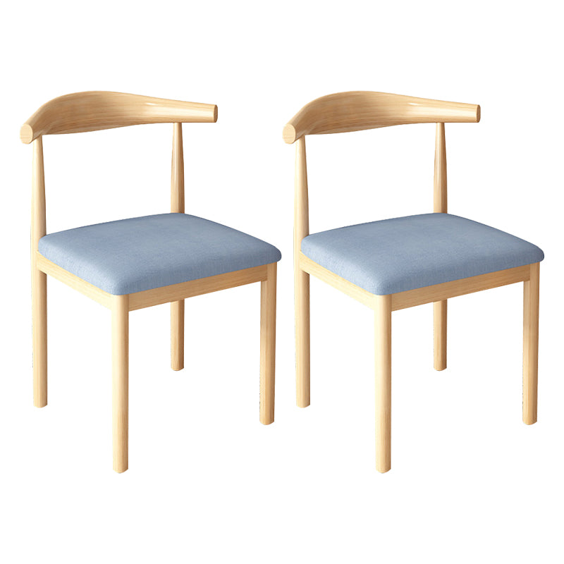 Contemporary Style Metal Chair Kitchen Dining Room Open Back Side Chairs
