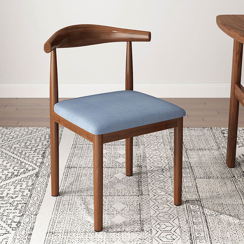 Contemporary Style Metal Chair Kitchen Dining Room Open Back Side Chairs