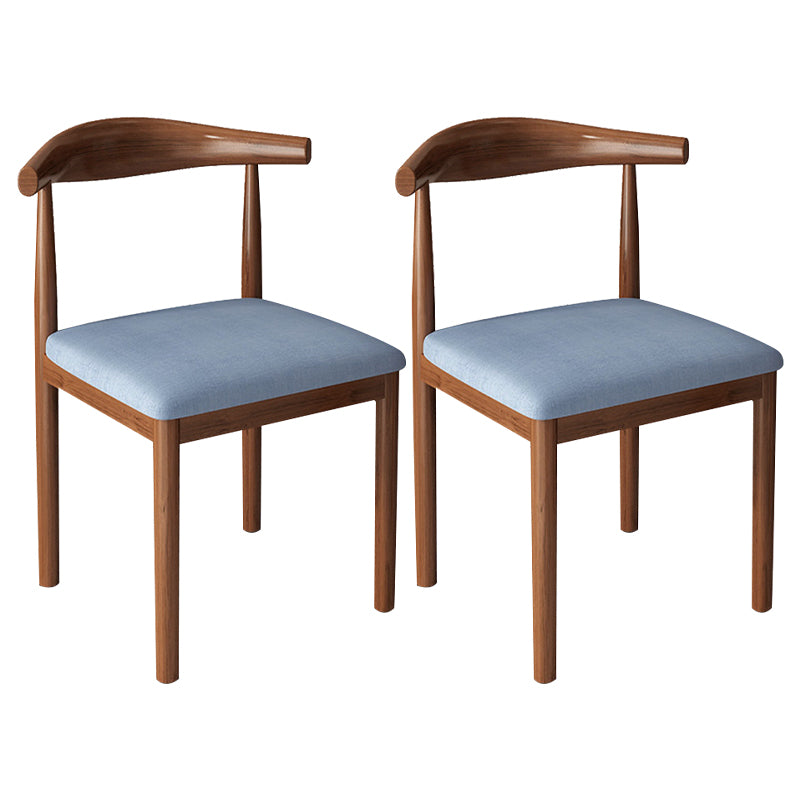 Contemporary Style Metal Chair Kitchen Dining Room Open Back Side Chairs