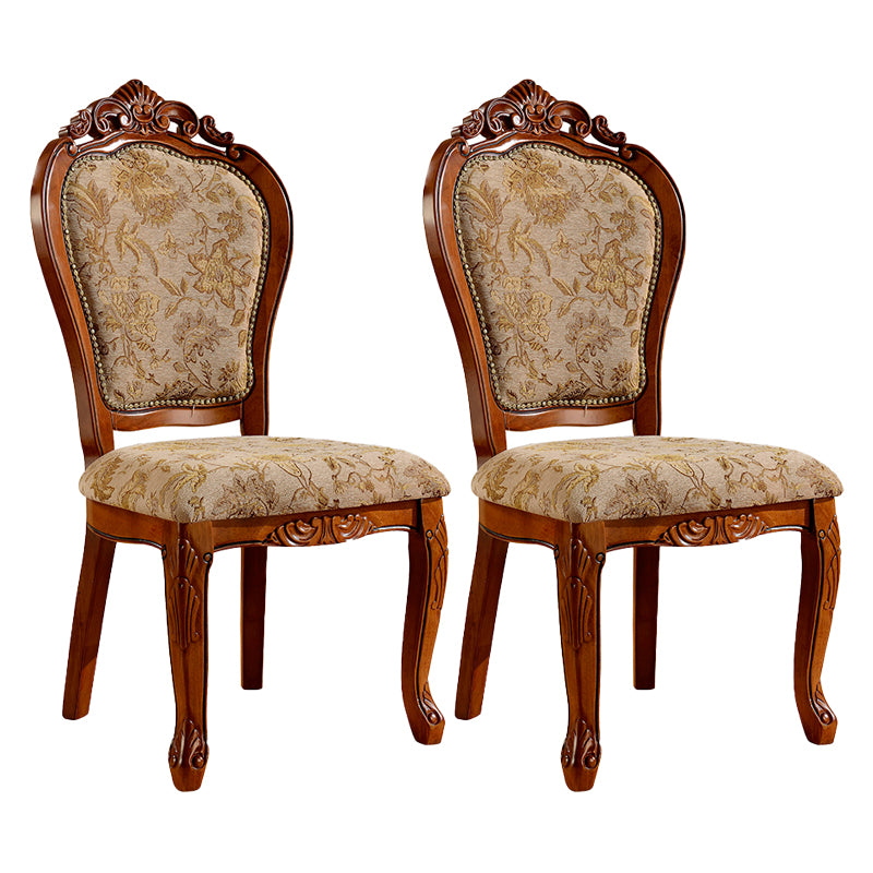 Chaise de salle à manger de style victorien en bois