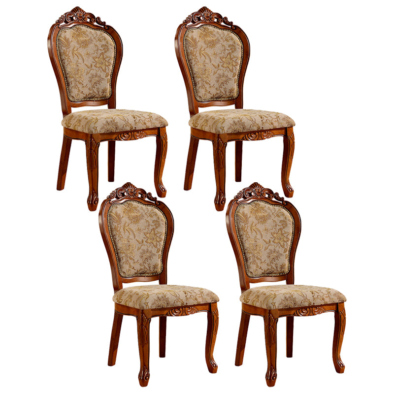 Chaise de salle à manger de style victorien en bois