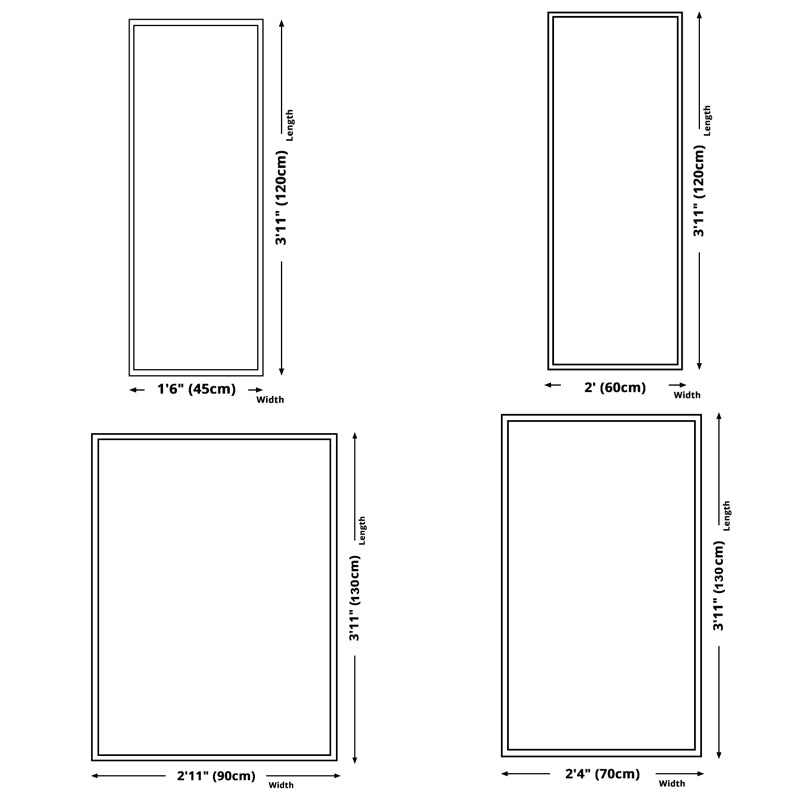 Green Modern Carpet Polyester Christmas Decoration Carpet Washable Carpet for Home Decor