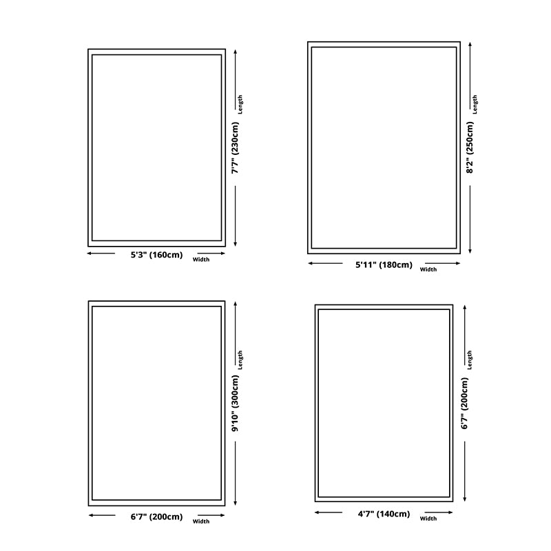 Grey Contemporary Rug Polyester Striped Rug Washable Rug for Living Room