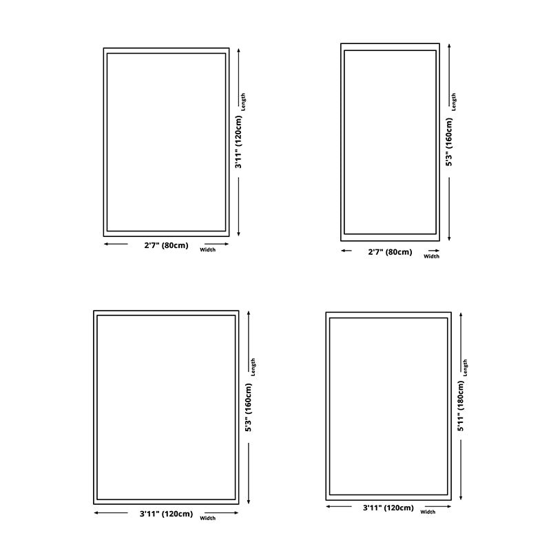 Black Modern Carpet Polyester Striped Carpet Non-Slip Backing Carpet for Home Decor