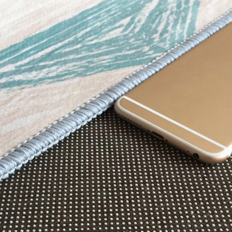 Fancy Nordic Area Rug Washable Indoor Rug Polyester Non-Slip Area Carpet for Living Room