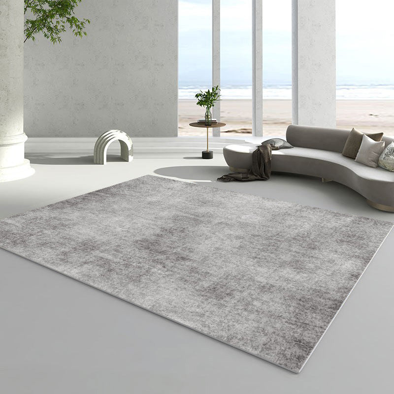Chic Modern Area Carpet Tie-Dye Print Polyester Area Rug Anti-Slip Washable Rug for Home Decor