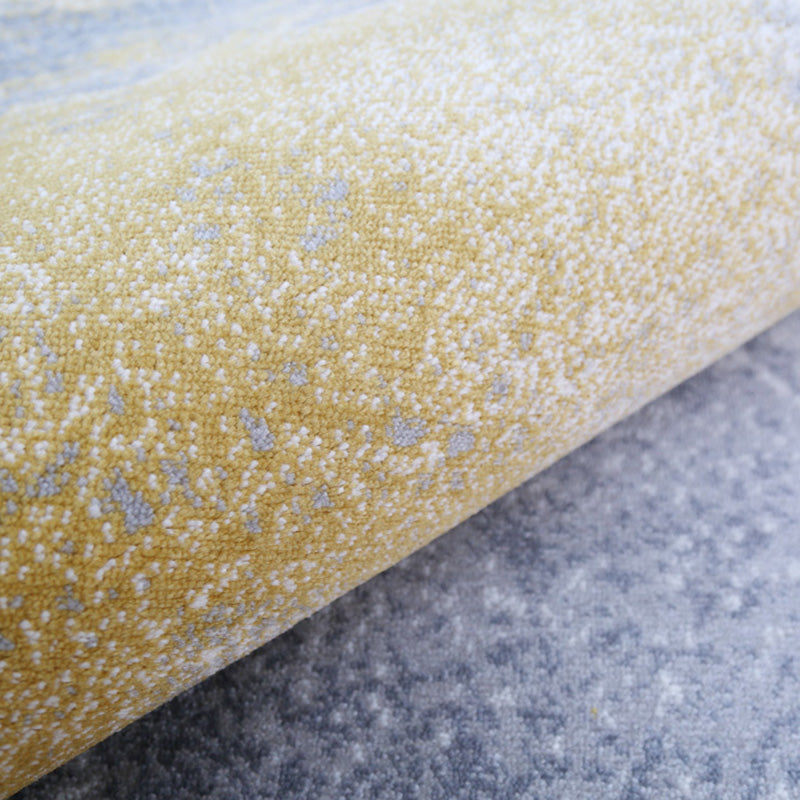Gold Line Carpet Polyester Modern Carpet Washable Carpet for Living Room