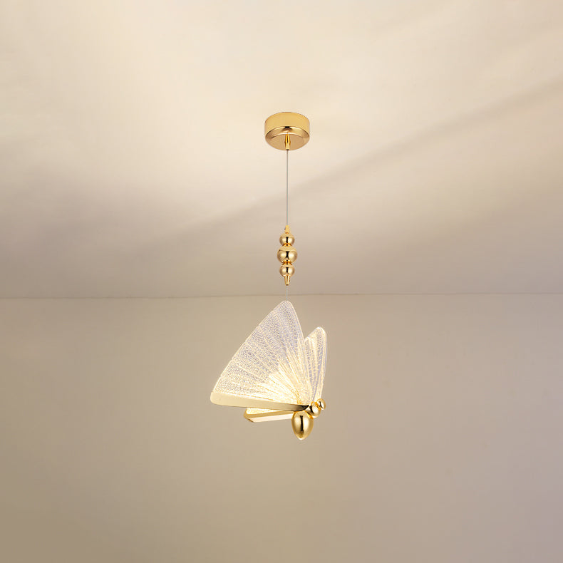 Nordischer Luxusstil Schmetterling Schatten Hängende Leuchte LED Butterfly Anhänger Kronleuchter