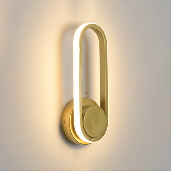 LED -Wandleuchte Nordic Style Rotatable Leuchtenlicht für Wohnzimmer