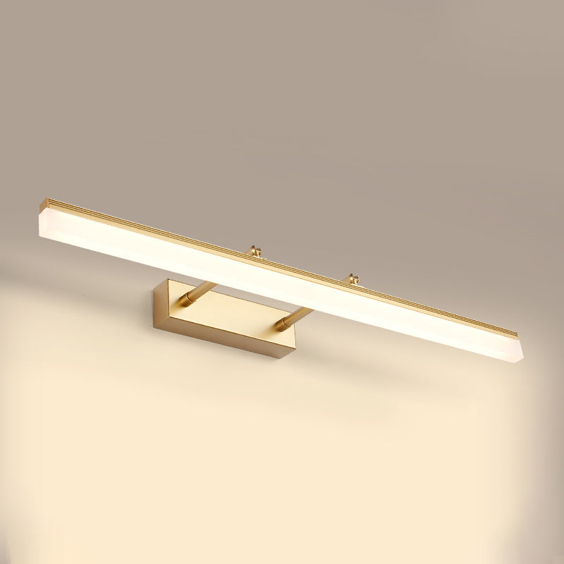 Modern Style Simple Farmhouse Wall Lighting Fixtures above Mirror for Bathroom