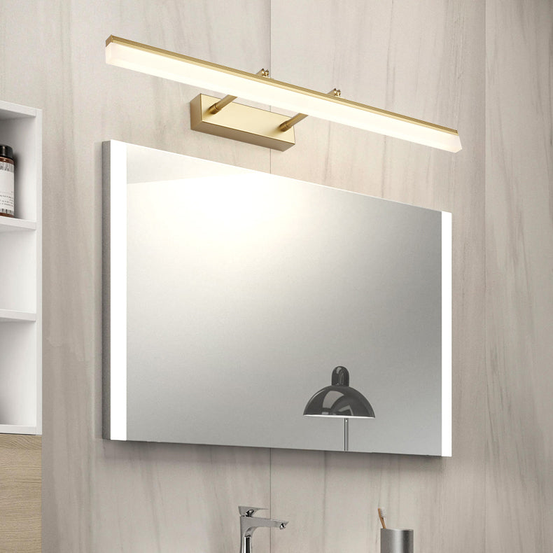 Modern Style Simple Farmhouse Wall Lighting Fixtures above Mirror for Bathroom