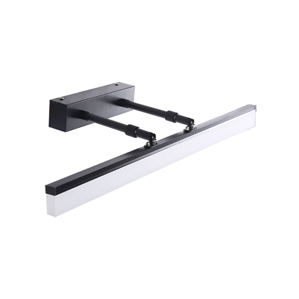 Minimalistic Mirror LED Wall Light Sconces with Acrylic Shade for Bathroom