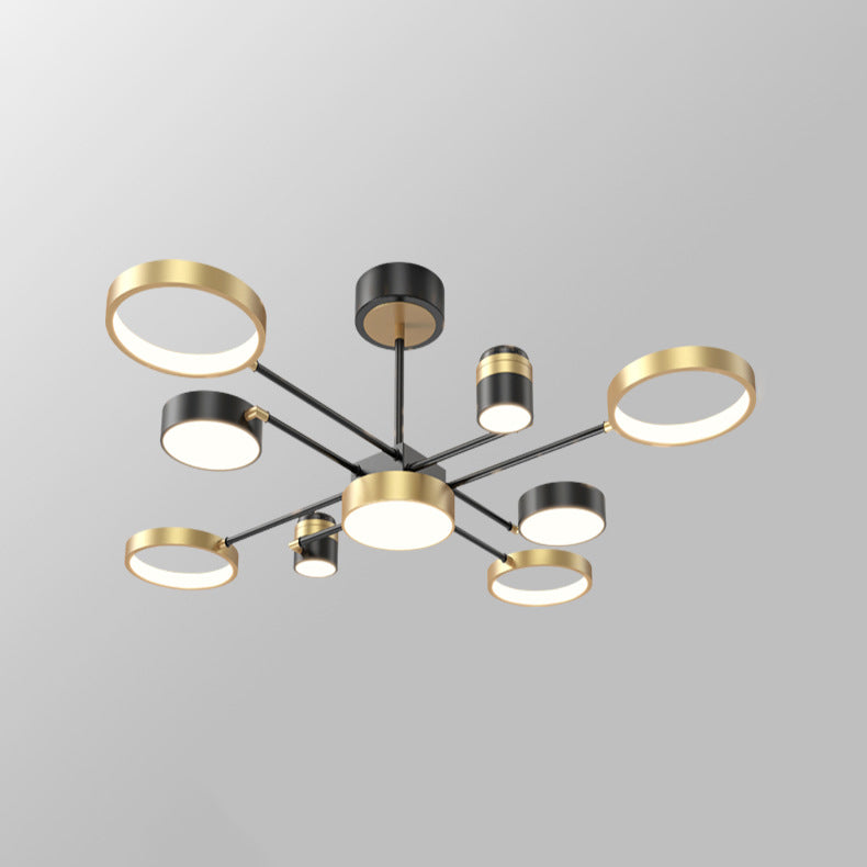 Metal LED Chandelier Lighting Fixture Modern Chandelier Pendant Light for Sitting Room