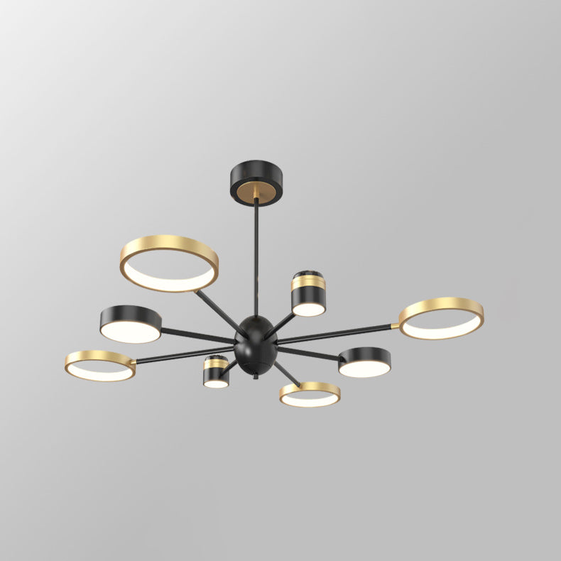 Metal LED Chandelier Lighting Fixture Modern Chandelier Pendant Light for Sitting Room