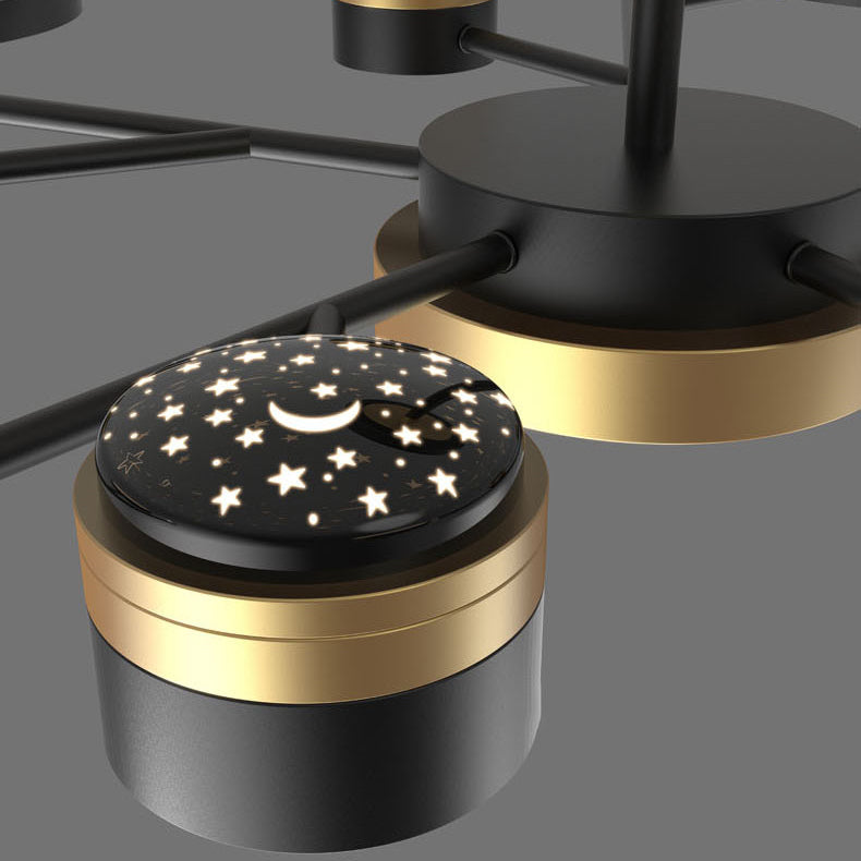 Metal LED Chandelier Lighting Fixture Modern Chandelier Pendant Light for Sitting Room