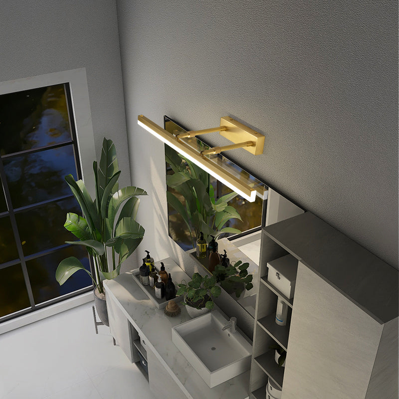 New Design LED Wall Mounted Vanity Lights with Adjustable Armfor Bathroom Powder Room