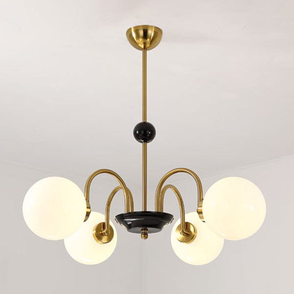 Modern Dining Room Lighting Glass Chandelier Light Fixtures Cafe Restaurant Hanging Chandelier