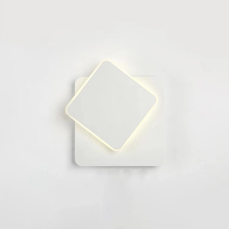 Lumo a monte a parete ruotabile a LED Light Nordic Simple Style Sconce Light per letto per camera da letto