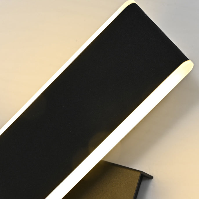 LED Wall Light Fixture Nordic Simple Style Rotatable Sconce Light for Bedroom Bedside