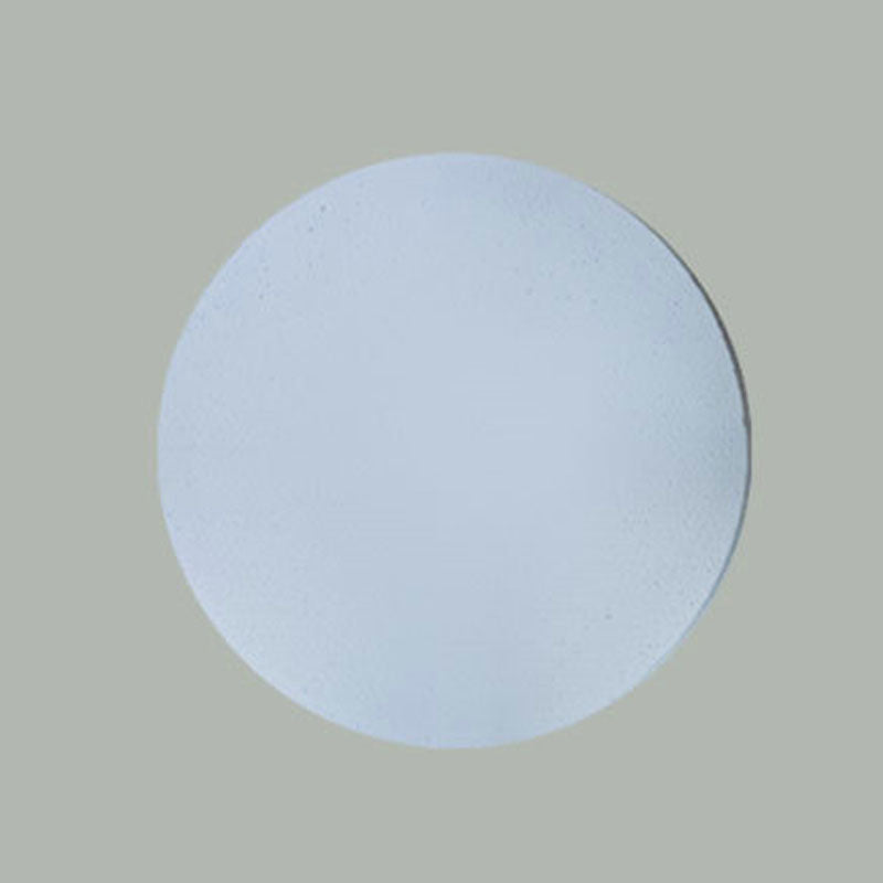 Lampada a parete circolare Moderna lampada montata a parete a 1 luce con tonalità di cemento