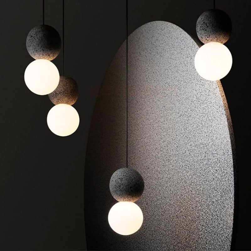 Einlichtzementrahmen Anhänger Licht moderne Anhängerbeleuchtung für Schlafzimmer