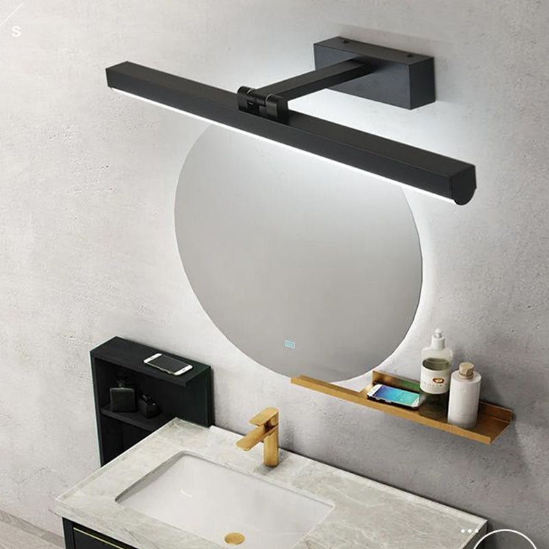 LED Smart Mirror Lampe Fixture Moderner einfacher Stil in Indoor Badezimmer Waschraum Spiegelleuchte