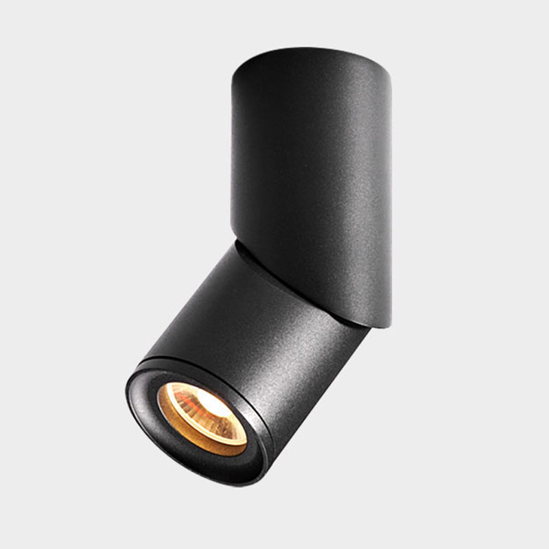 Mini LED Cylindrique Surface Ceiling Lamp Plafond Réglable Réglable