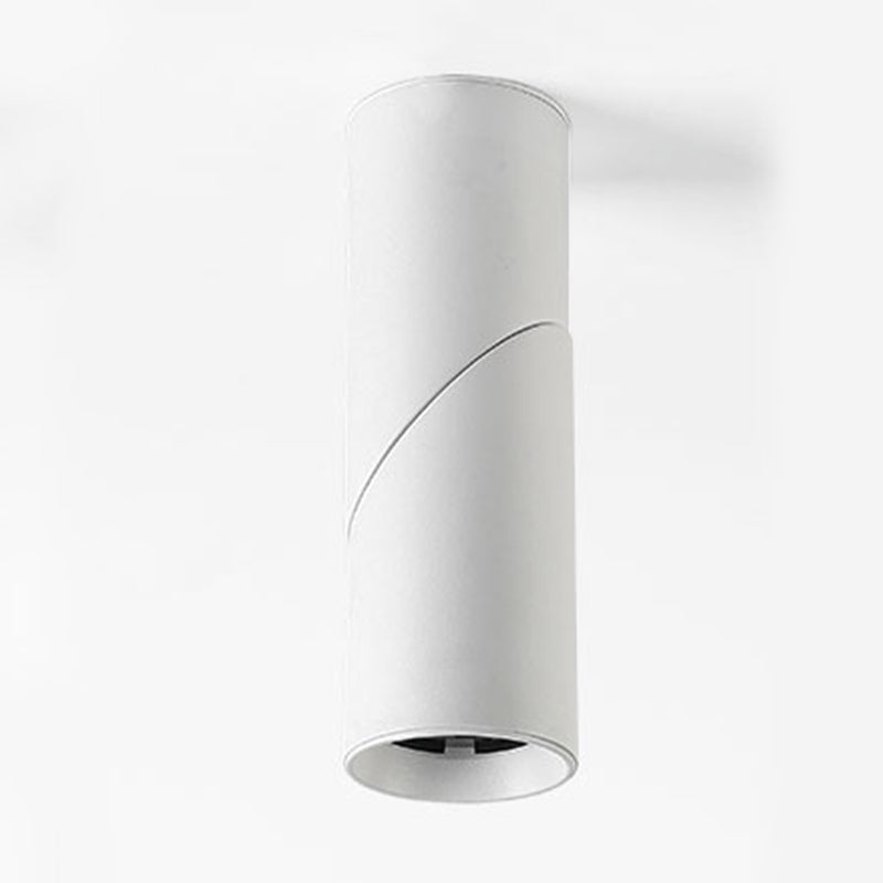 Mini LED Cylindrique Surface Ceiling Lamp Plafond Réglable Réglable