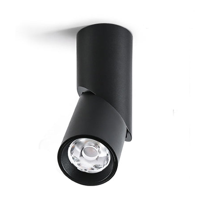 Mini LED Cylindrique Surface Ceiling Lamp Plafond Réglable Réglable