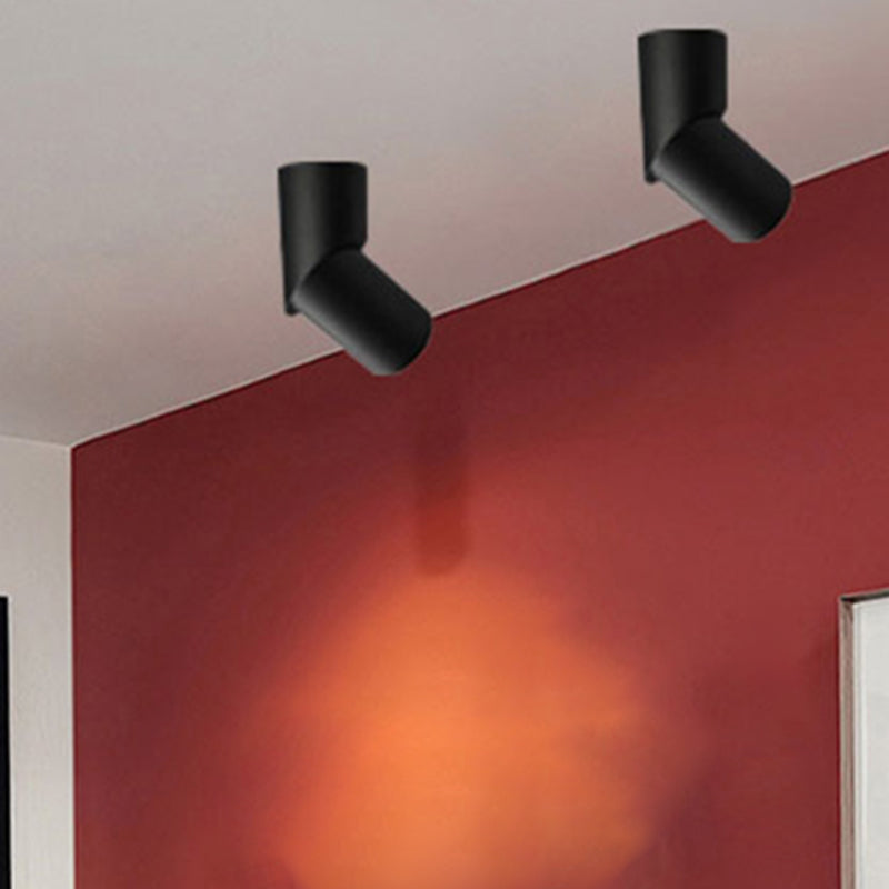 Mini LED Cylindrique Surface Ceiling Lamp Plafond Réglable Réglable