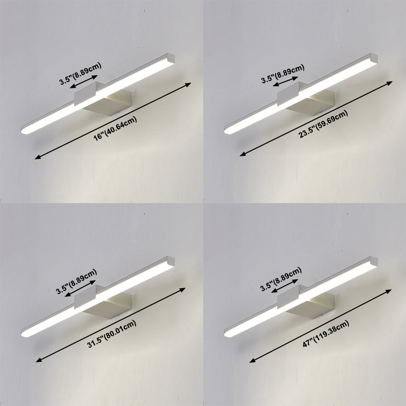 Modern LED Mirror Lamp Smart Mirror Light Fixture for Bathroom Washroom