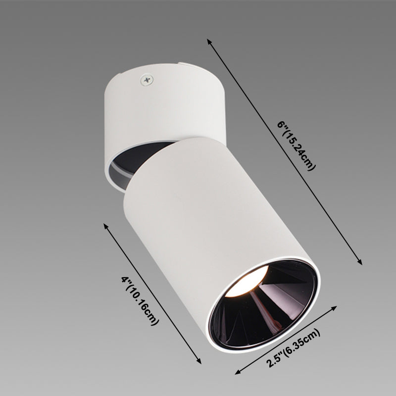 Mini plafonnier cylindrique monté en Surface moderne salon chambre réglable LED Downlight