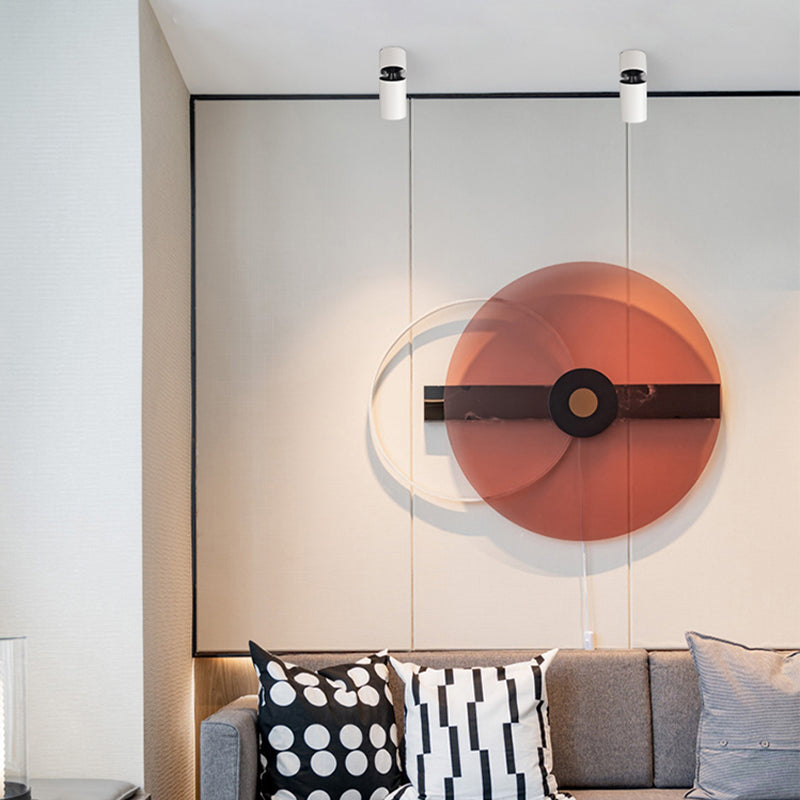 Mini plafonnier cylindrique monté en Surface moderne salon chambre réglable LED Downlight