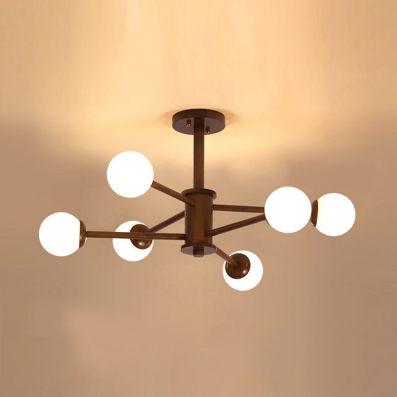 Creative Simplicity Wooden Pendant Lighting for Drawing Room Coffee Shop