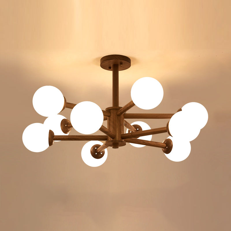 Creative Simplicity Wooden Pendant Lighting for Drawing Room Coffee Shop